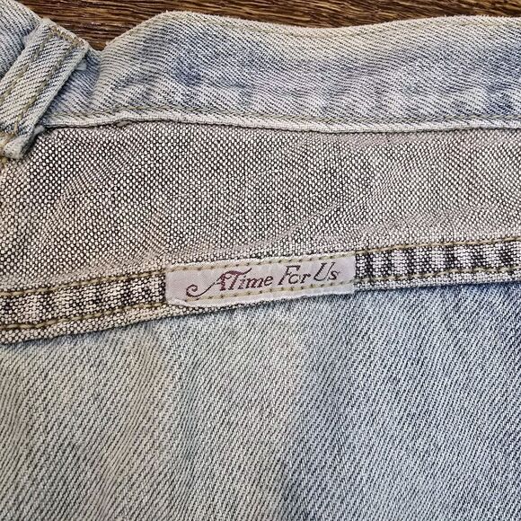 Vintage 80s Tapered Mom Jeans Womens 26" Light Wash USA Carpenter 90s Faded VTG - Picture 5 of 14